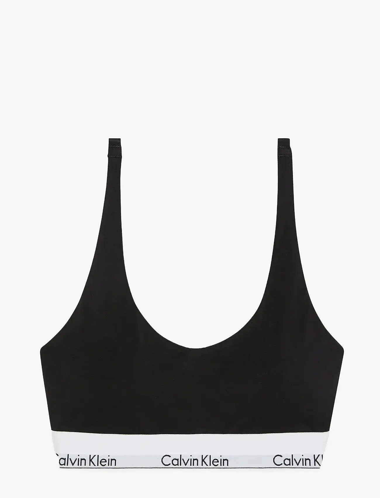 Calvin Klein - LIGHTLY LINED BRALETTE - tank top bras - black - 1