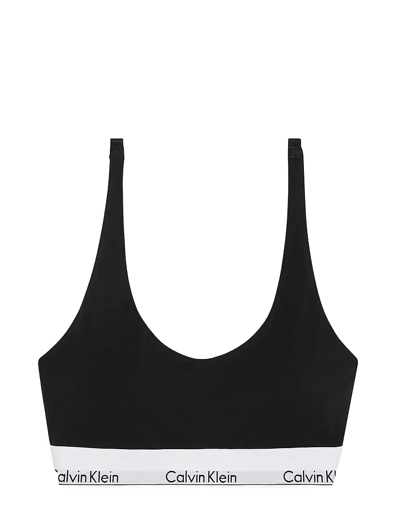Calvin Klein - LIGHTLY LINED BRALETTE - tank top bras - black - 1