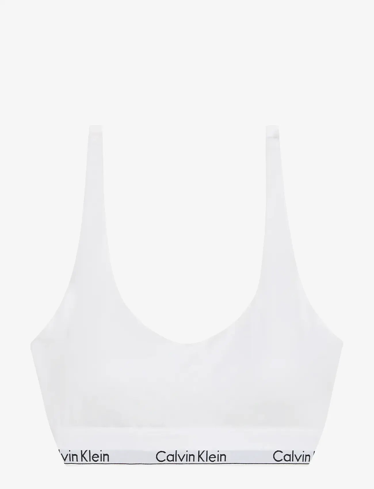 Calvin Klein - LIGHTLY LINED BRALETTE - tank top-bh'er - white - 1