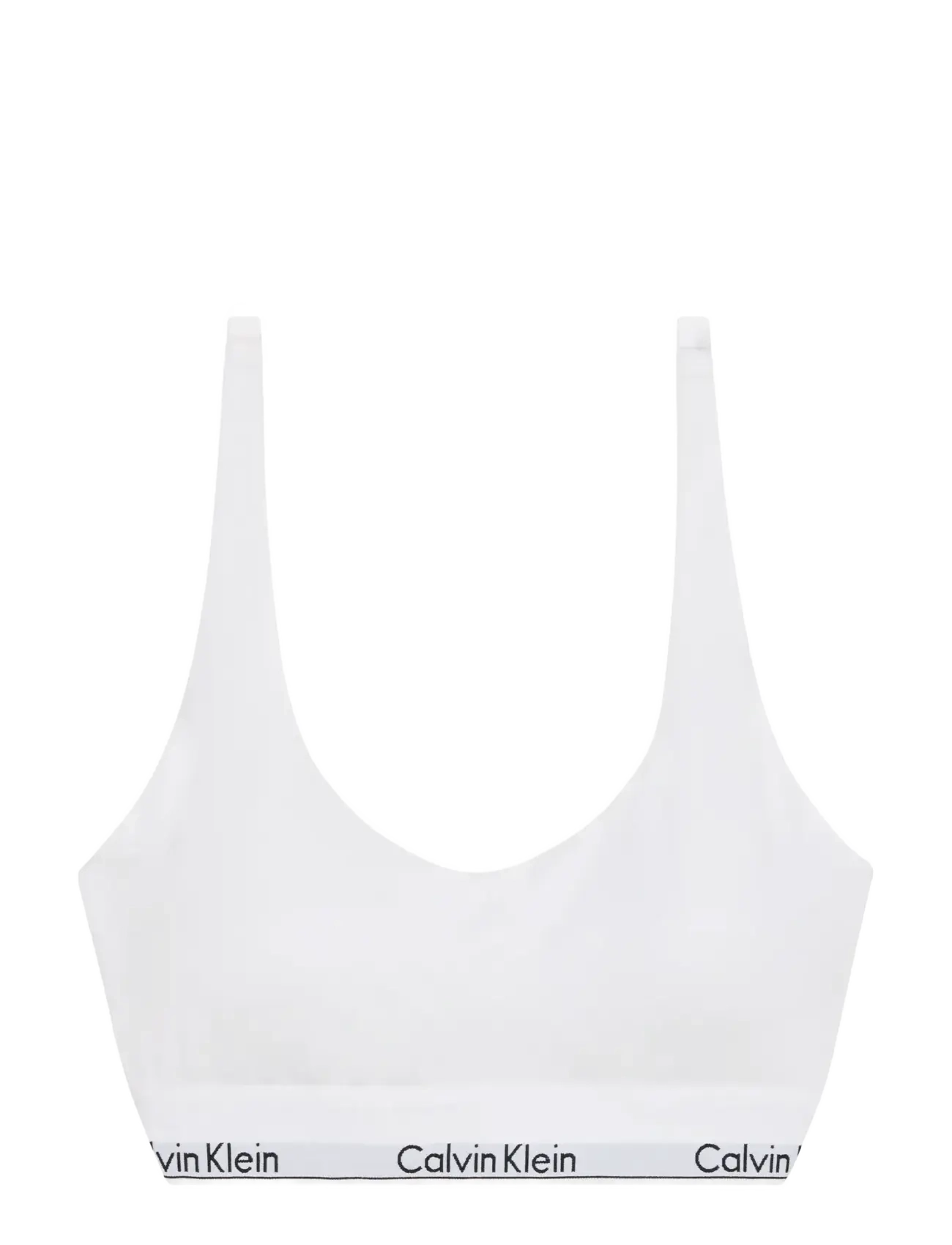 LIGHTLY LINED BRALETTE - WHITE