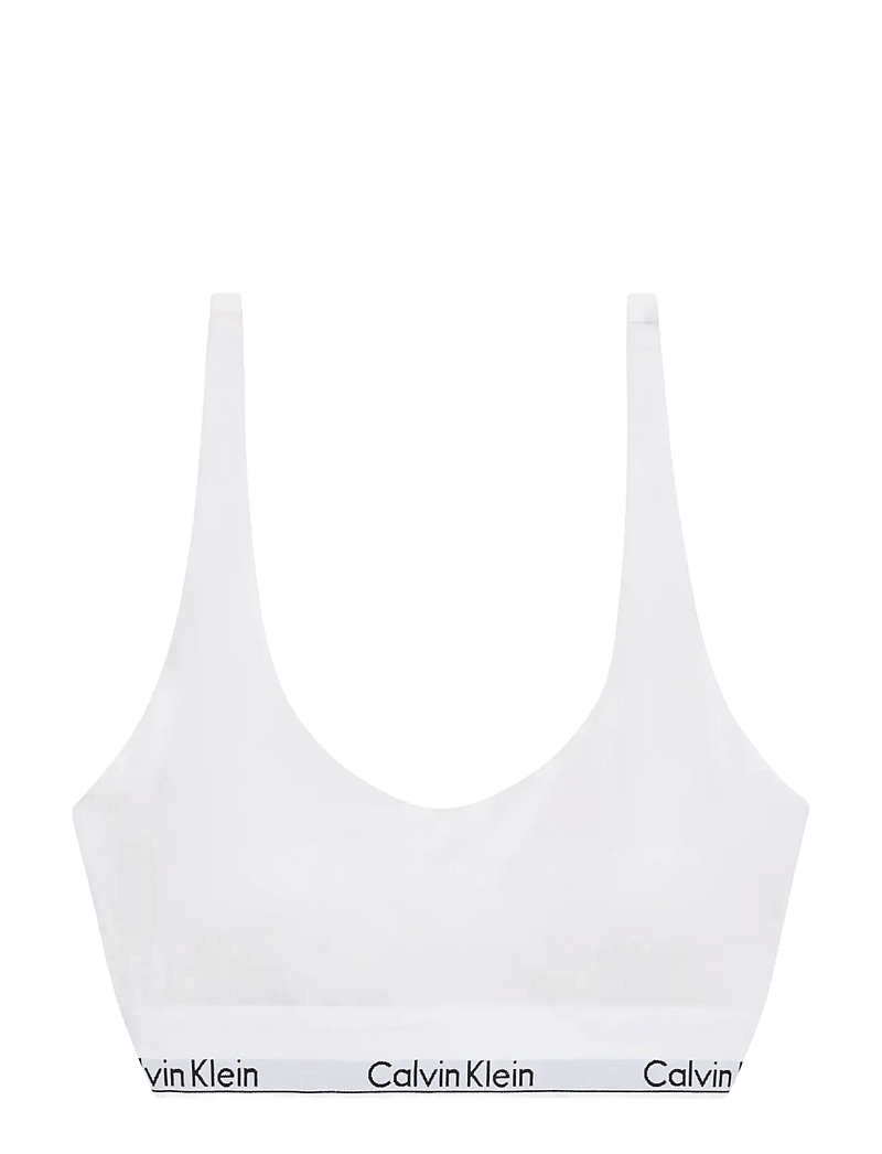 Calvin Klein - LIGHTLY LINED BRALETTE - tanktopbeha's - white - 1