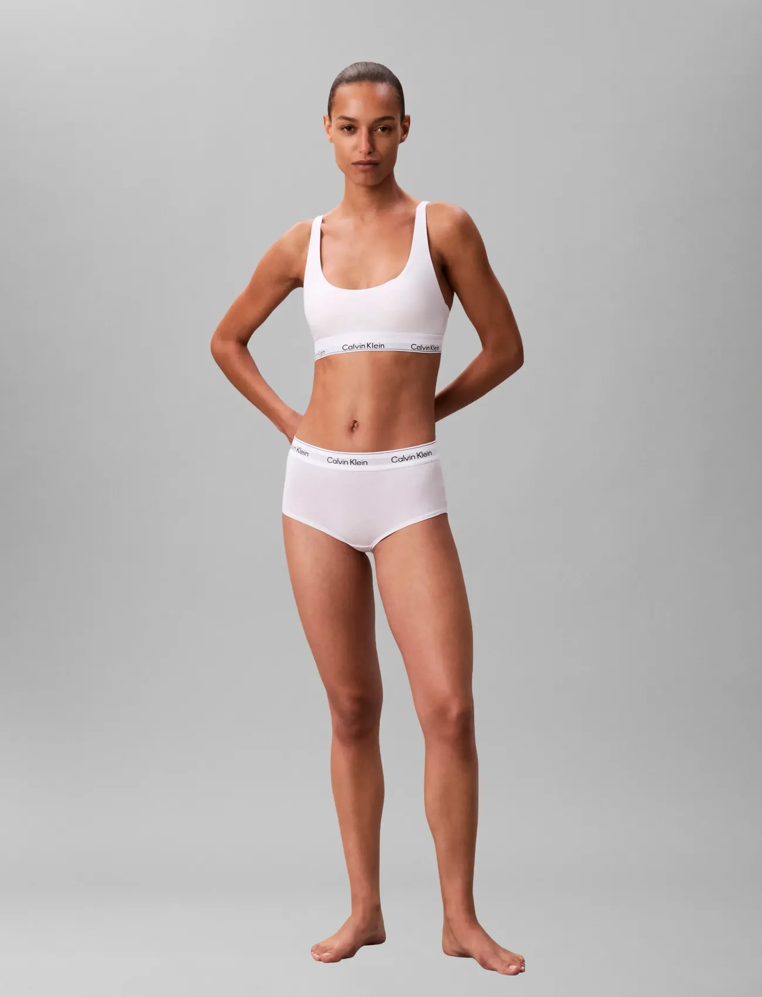 Calvin Klein LIGHTLY LINED BRALETTE - Calvin Klein - WHITE / white