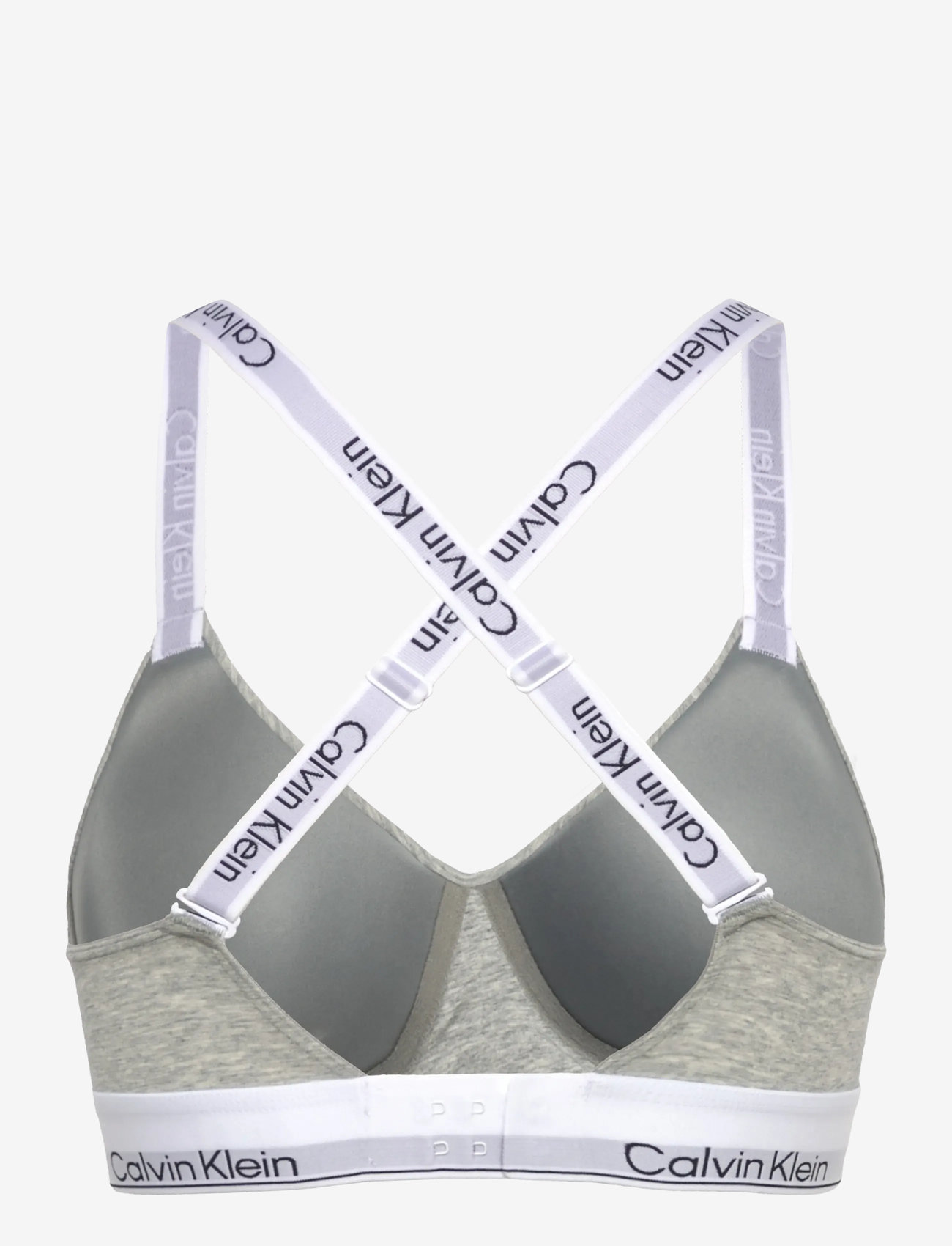 Calvin Klein - LGHTLY LINED BRALETTE - bralette - grey heather - 3