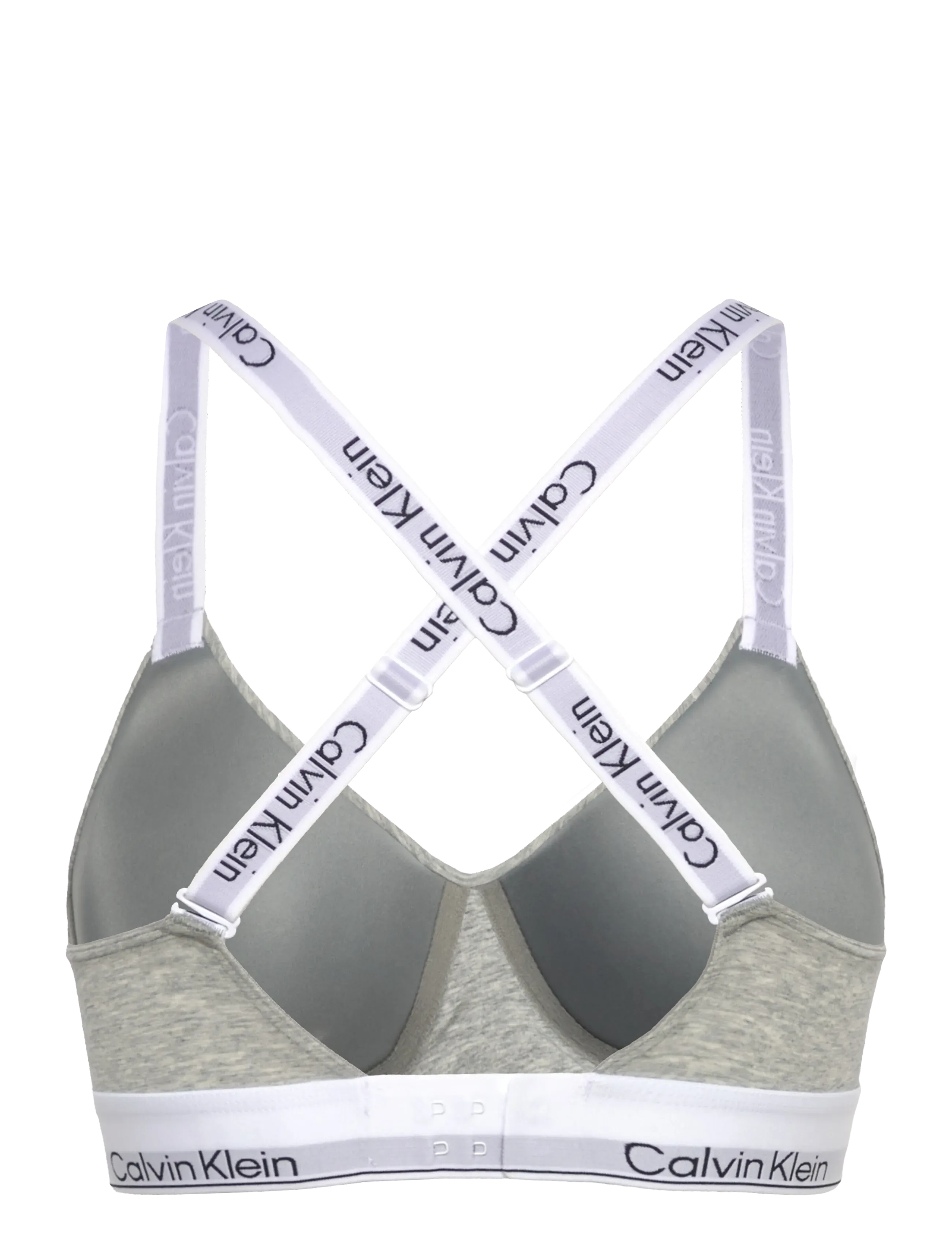 Calvin Klein - LGHTLY LINED BRALETTE - bralette - grey heather - 3
