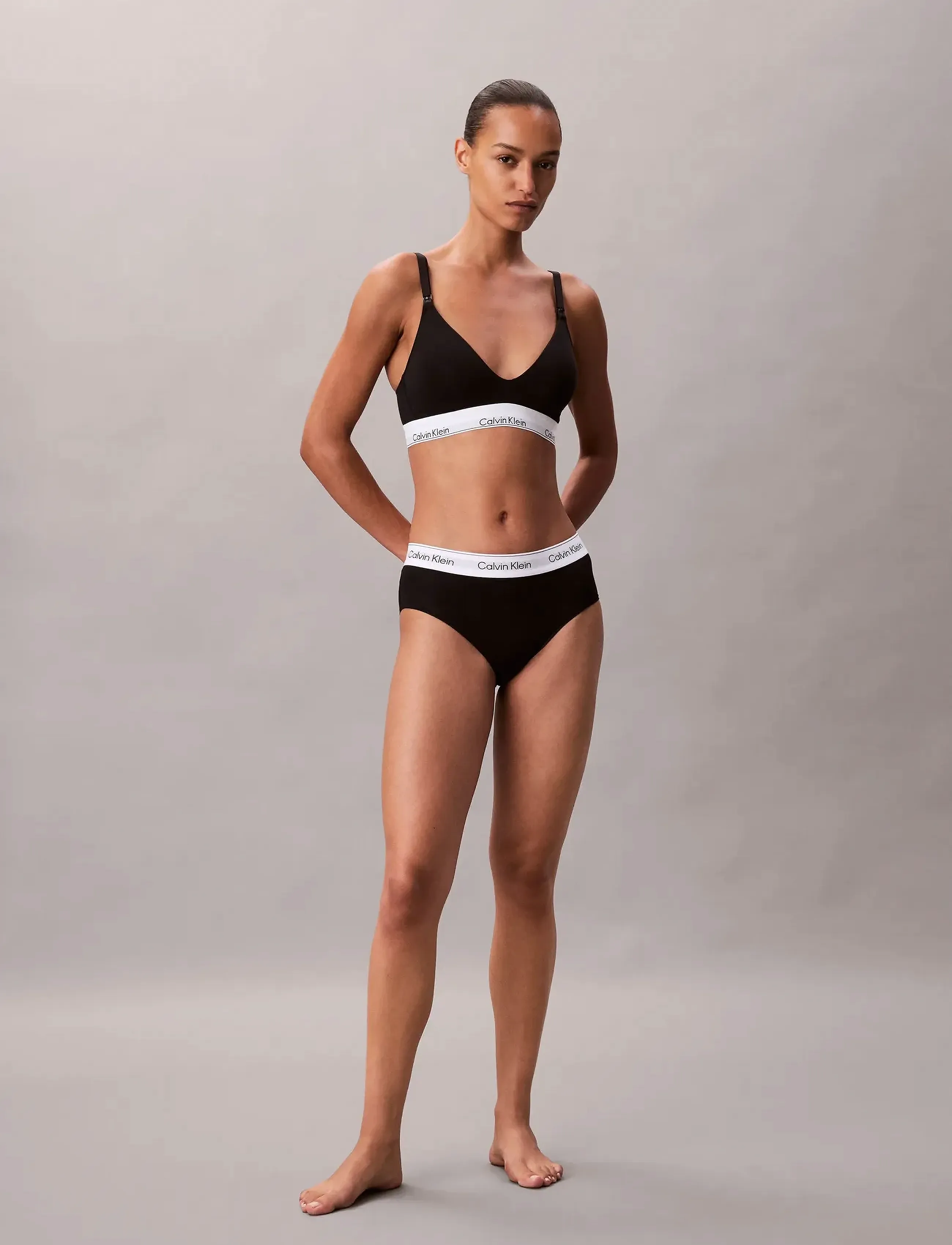 Calvin Klein MATERNITY LIGHTLY LINED TRIANGLE - Calvin Klein - BLACK . / black