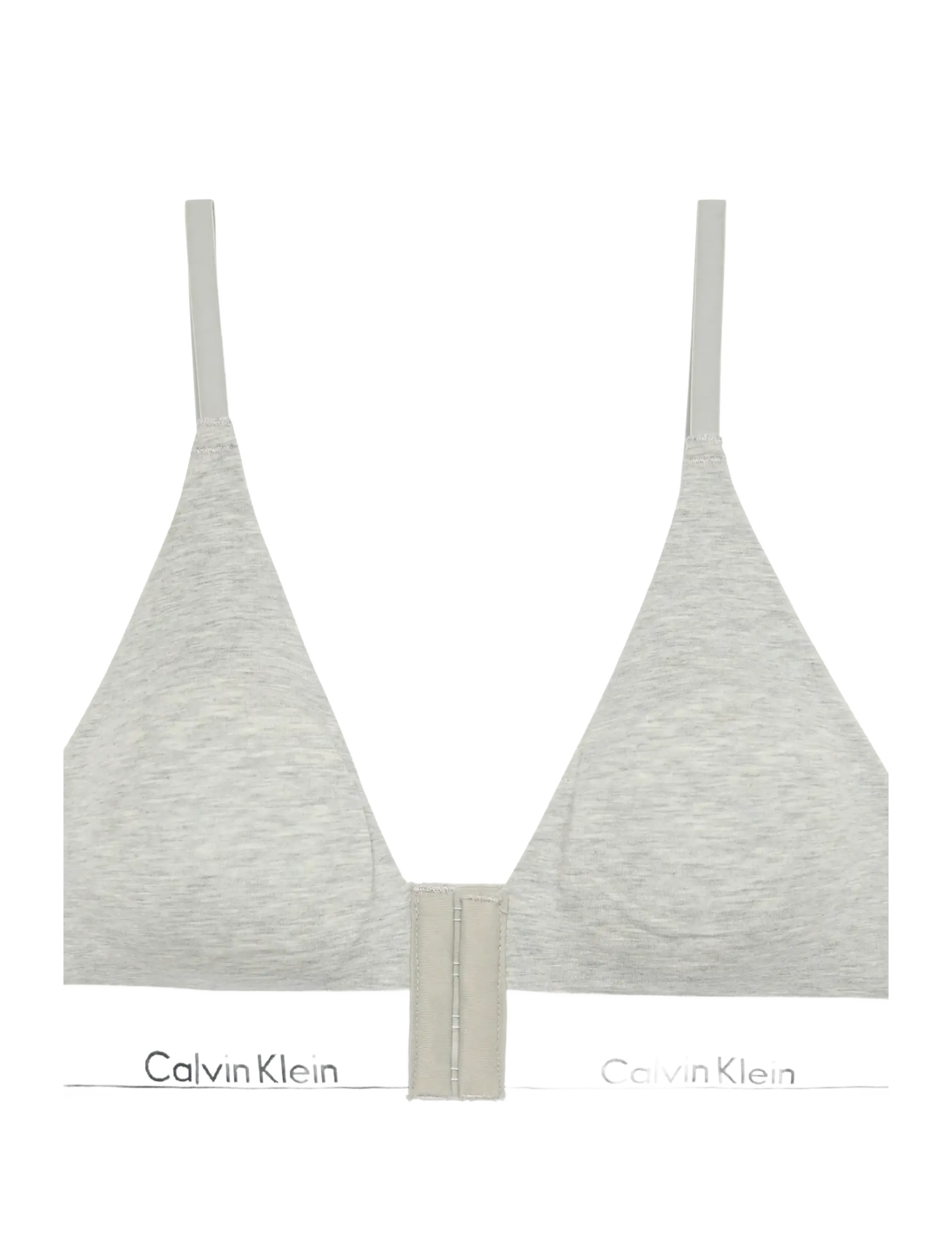 Calvin Klein LIGHTLY LINED TRIANGLE - Unterwäsche - GREY HEATHER / grey