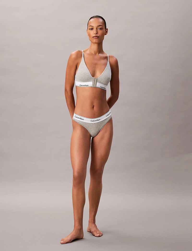 Calvin Klein - LIGHTLY LINED TRIANGLE - bralette - grey heather - 3