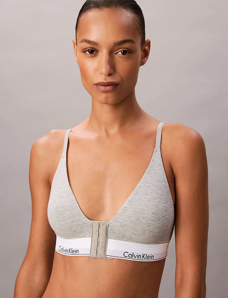 Calvin Klein - LIGHTLY LINED TRIANGLE - bralette - grey heather - 4