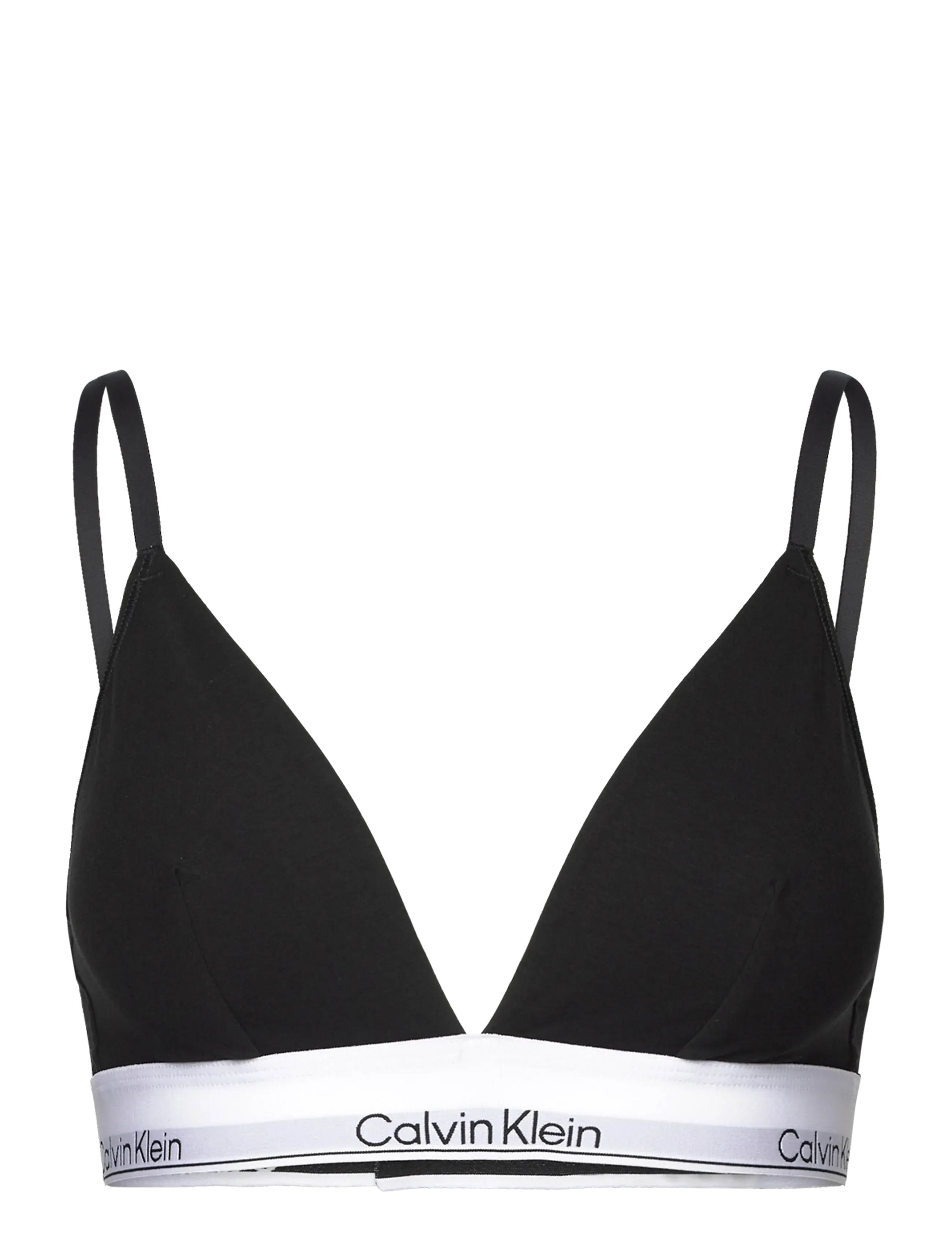 CALVIN KLEIN Unlined Triangle Schwarz - L - Damen