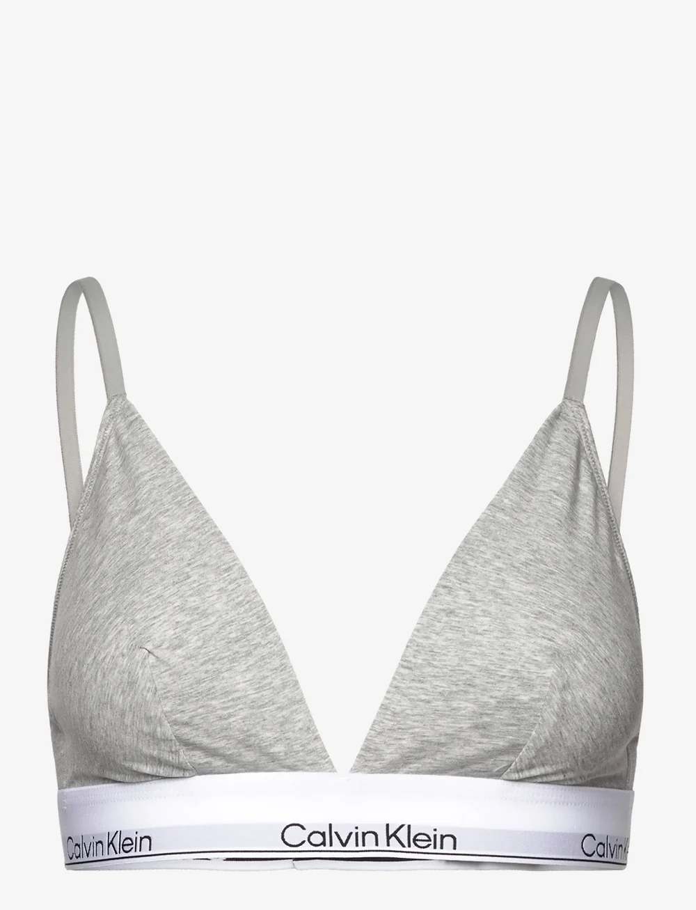 Calvin Klein - UNLINED TRIANGLE - braletki - grey heather - 1