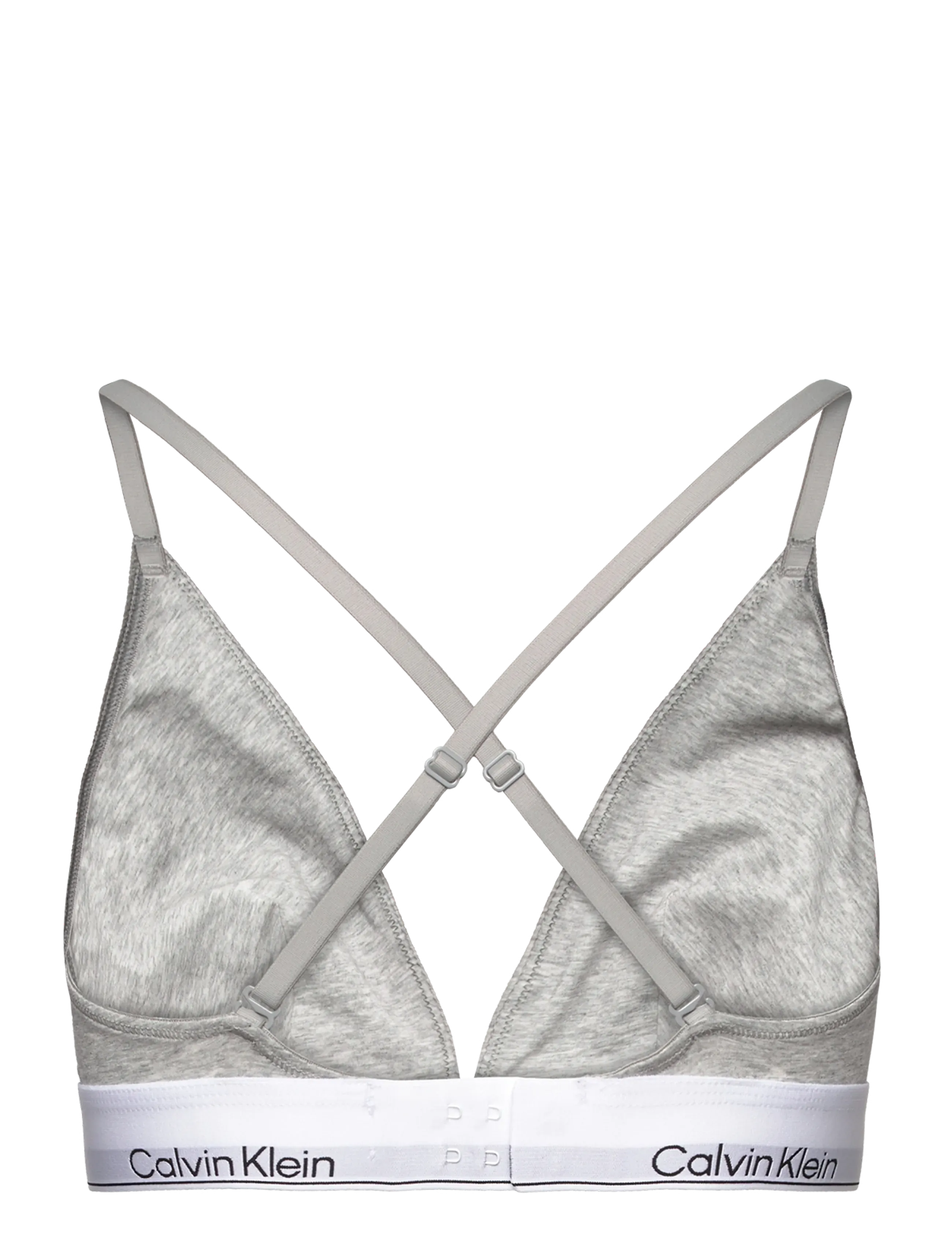 Calvin Klein - UNLINED TRIANGLE - bralette - grey heather - 3