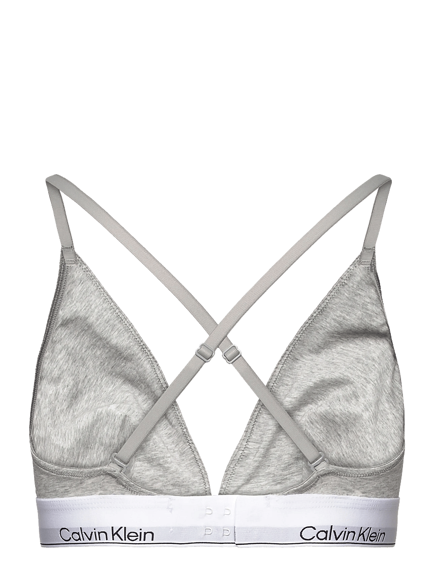 Calvin Klein - UNLINED TRIANGLE - bralette - grey heather - 3