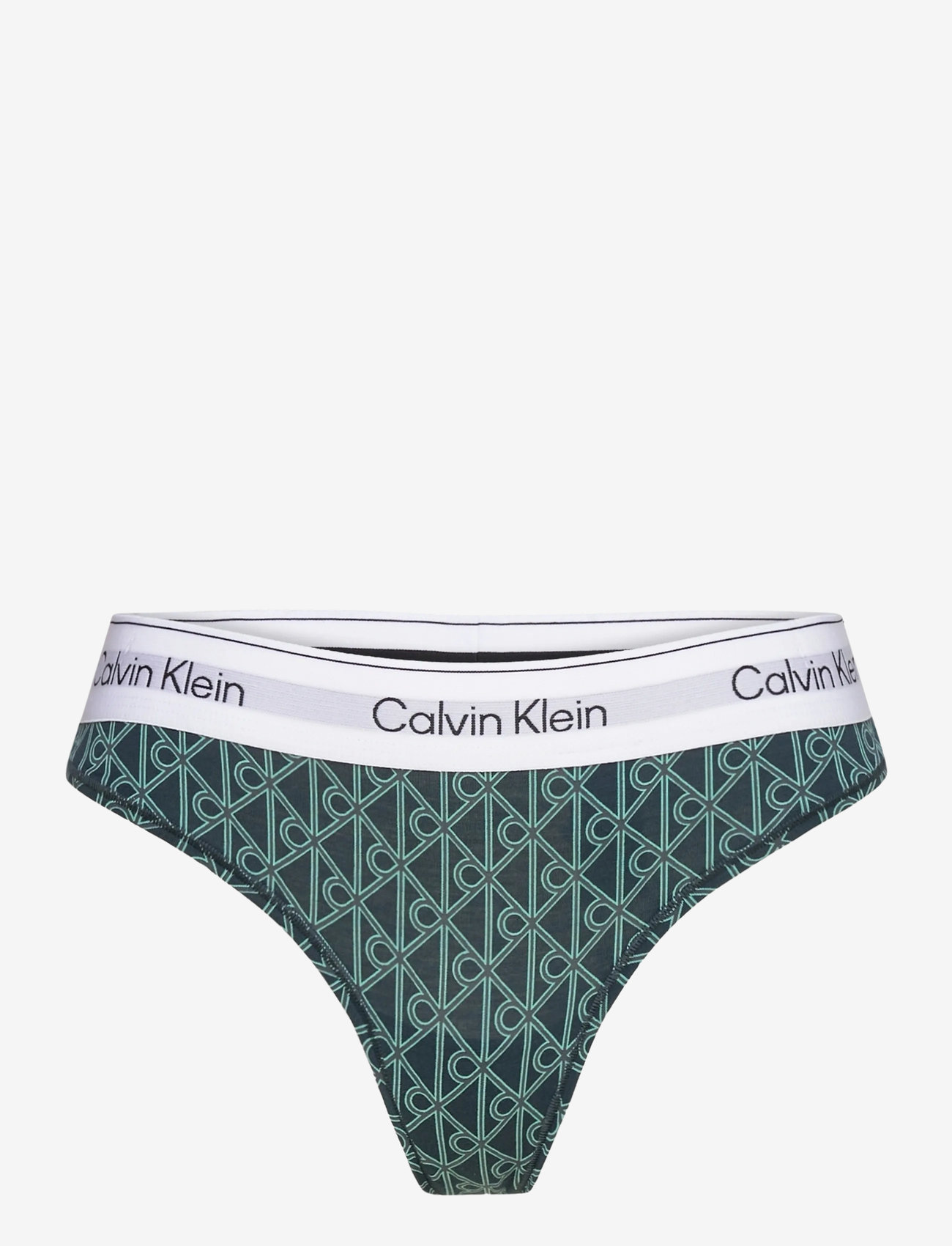 Calvin Klein - THONG - stringtrusser - bijou modern emblem outline+stratif - 1
