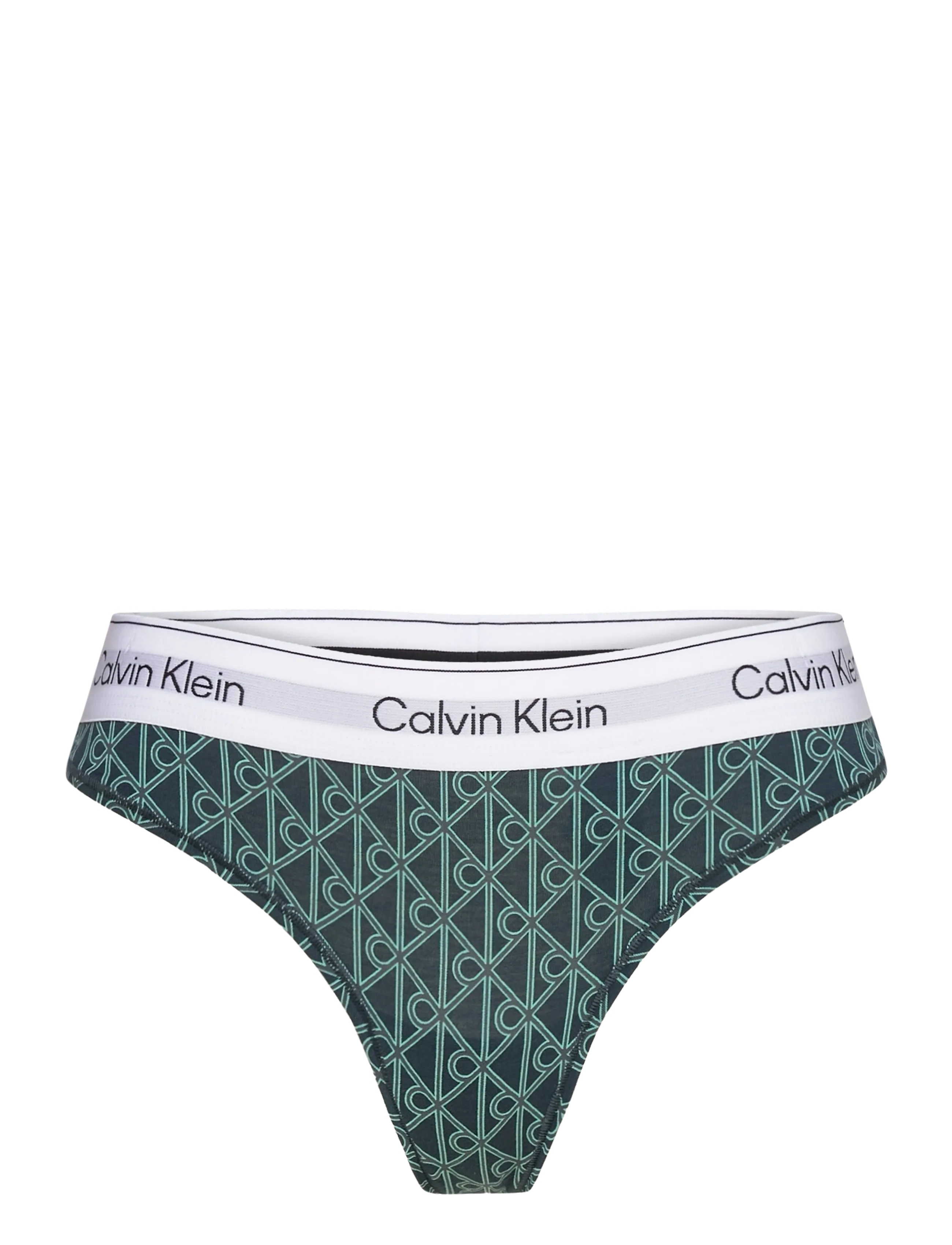 Calvin Klein THONG - Stringtrusser - BIJOU MODERN EMBLEM OUTLINE+STRATIF / multi