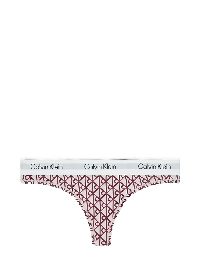 Calvin Klein - THONG - stringtrosor - bijou modern emblem outline+spring - 1