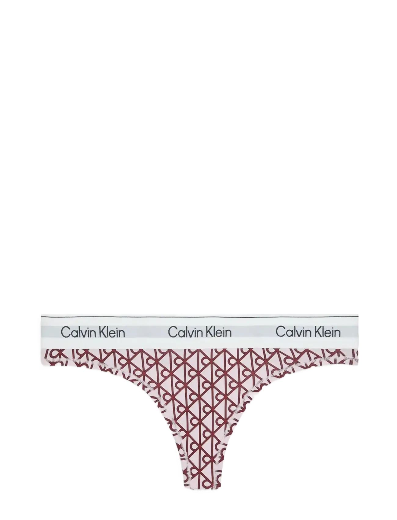 Calvin Klein THONG - Stringtrusser - BIJOU MODERN EMBLEM OUTLINE+SPRING / pink/rose