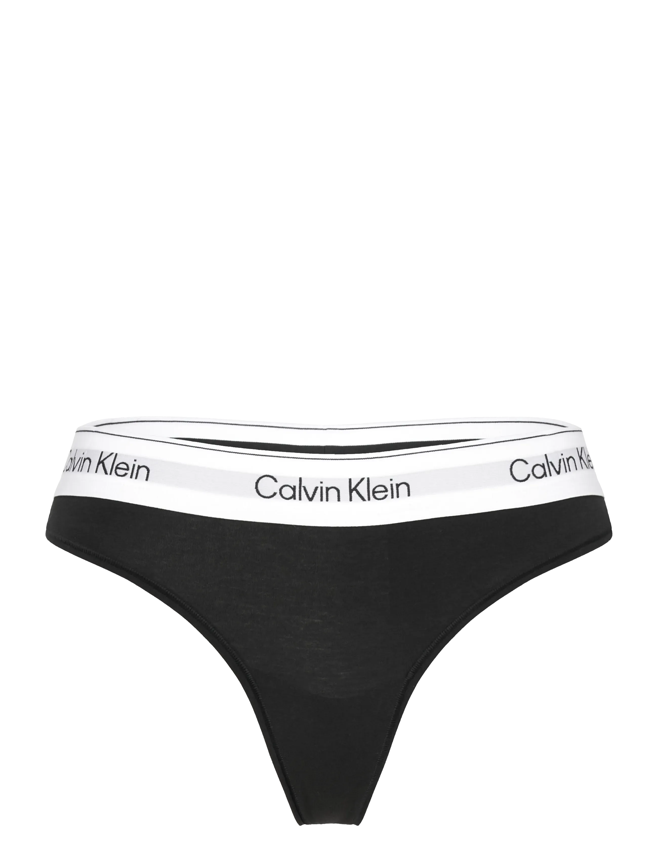 Calvin Klein THONG - Trusser - BLACK / black