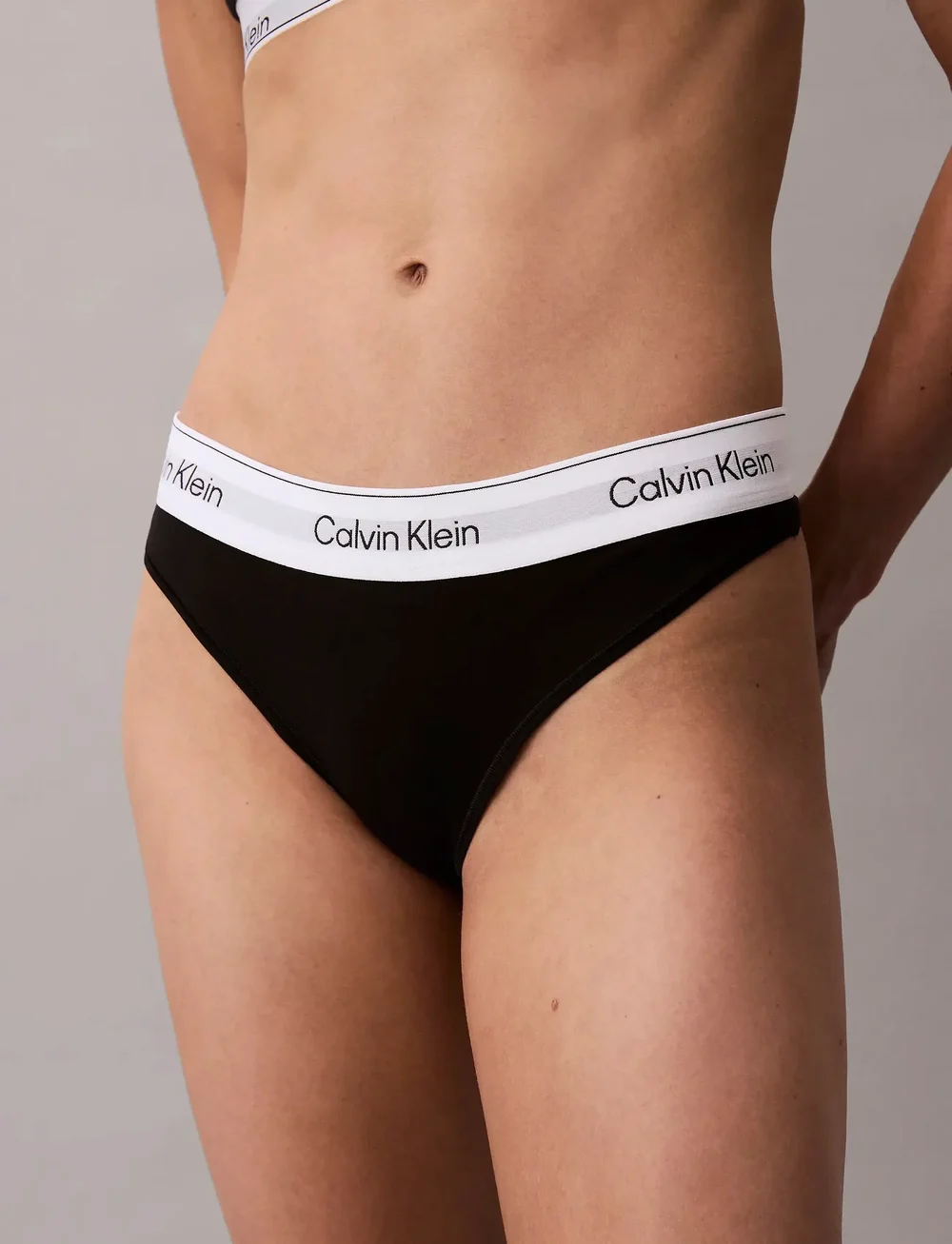 Calvin Klein - THONG - stringtrosor - black - 3