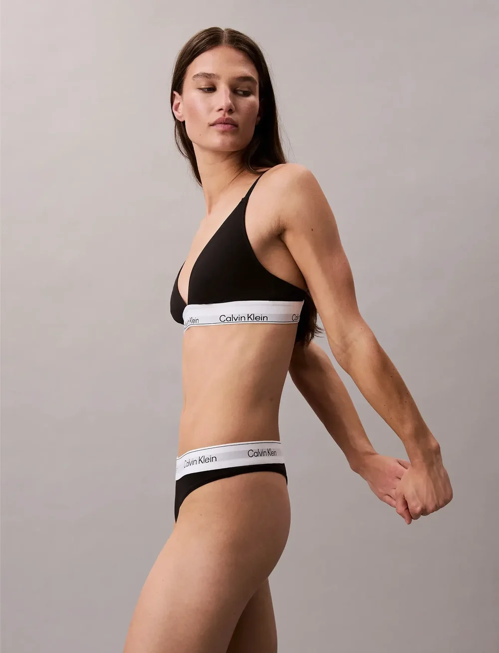 Calvin Klein - THONG - stringtrosor - black - 5