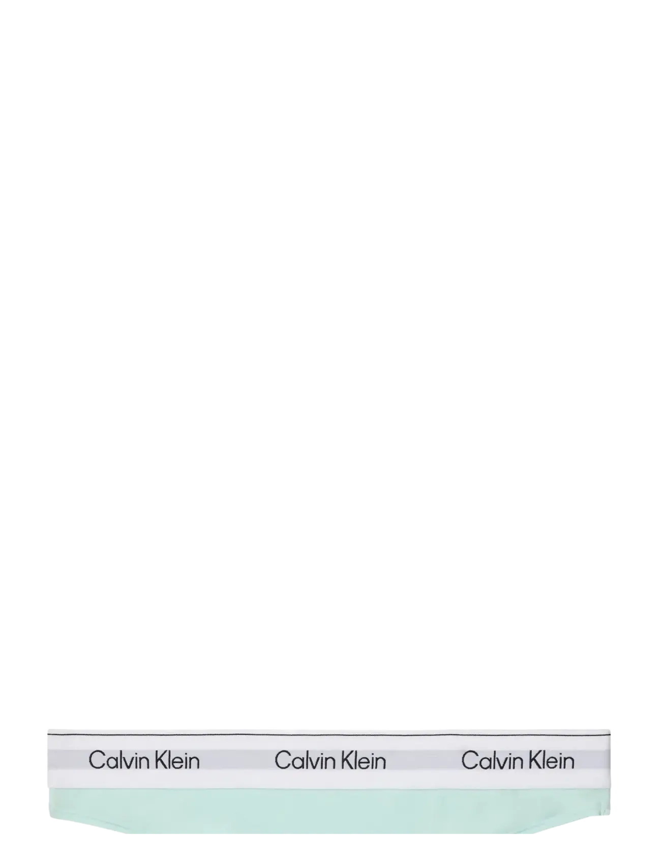 Calvin Klein THONG - String - FEEL THE MINT / green