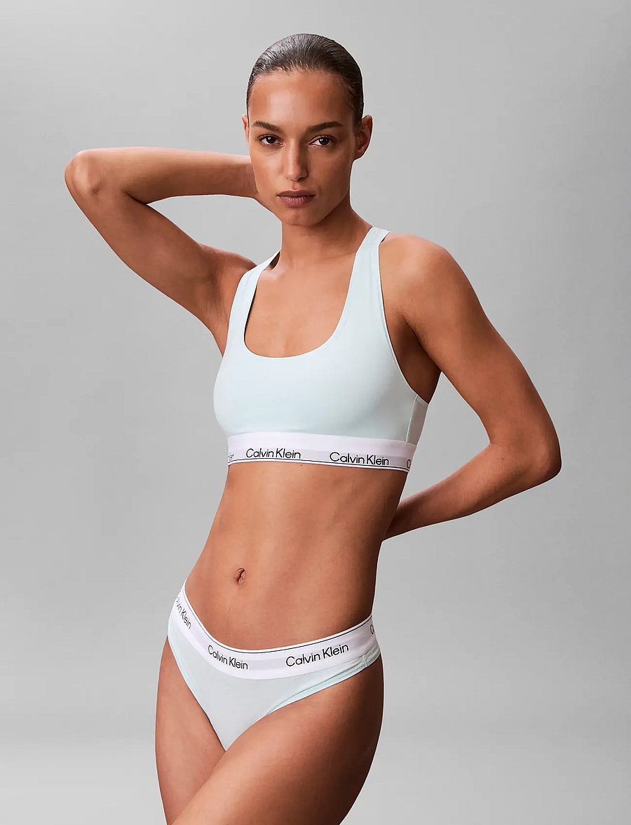 Calvin Klein - THONG - stringid - feel the mint - 5