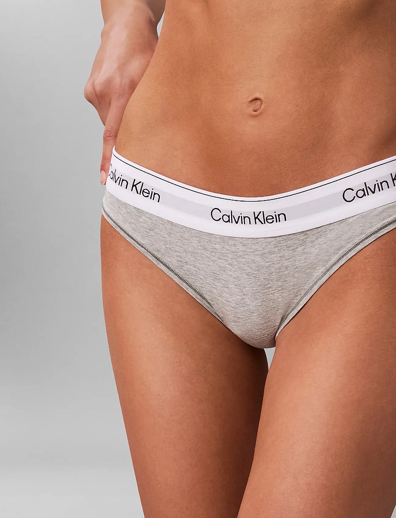 Calvin Klein - THONG - stringtrusser - grey heather - 4