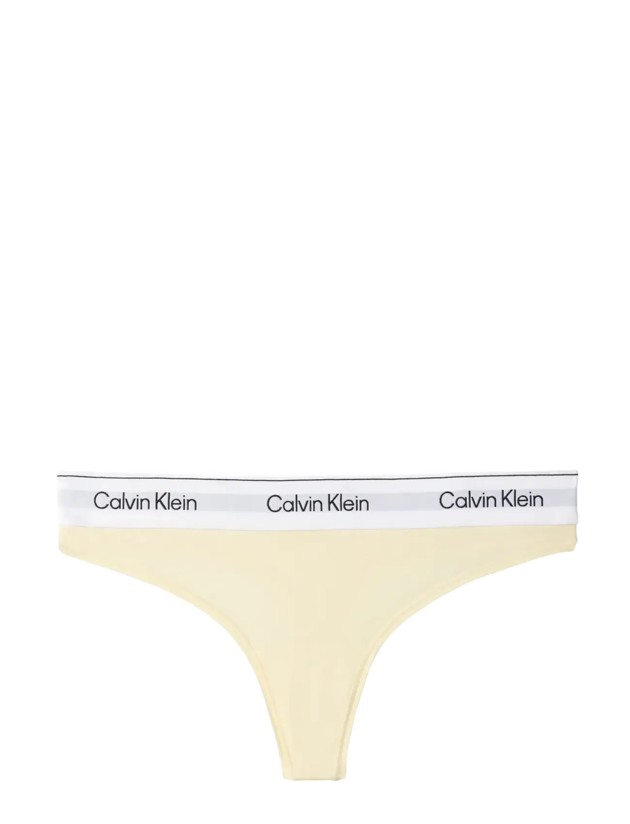 Calvin Klein THONG - Bielizna - PEAR SORBET / yellow
