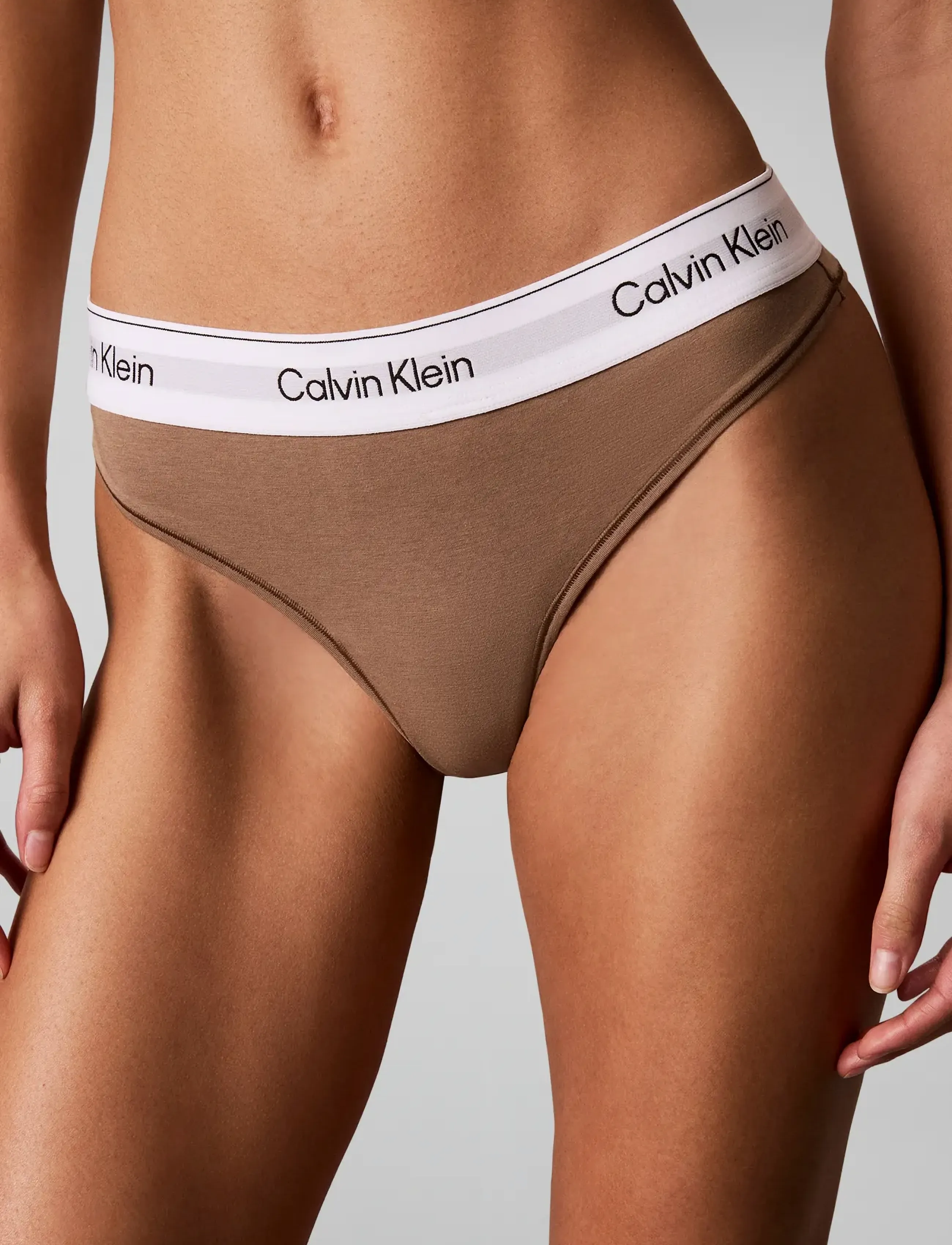 Calvin Klein - THONG - stringid - soft mocha - 4