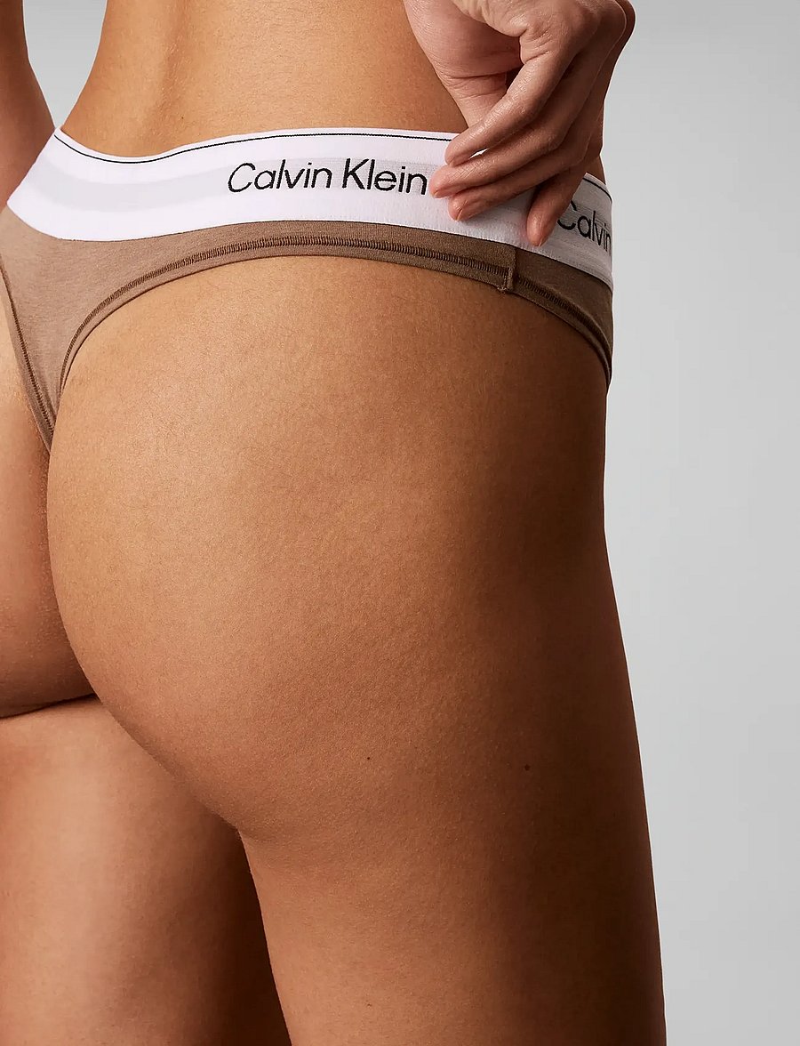 Calvin Klein - THONG - stringid - soft mocha - 5