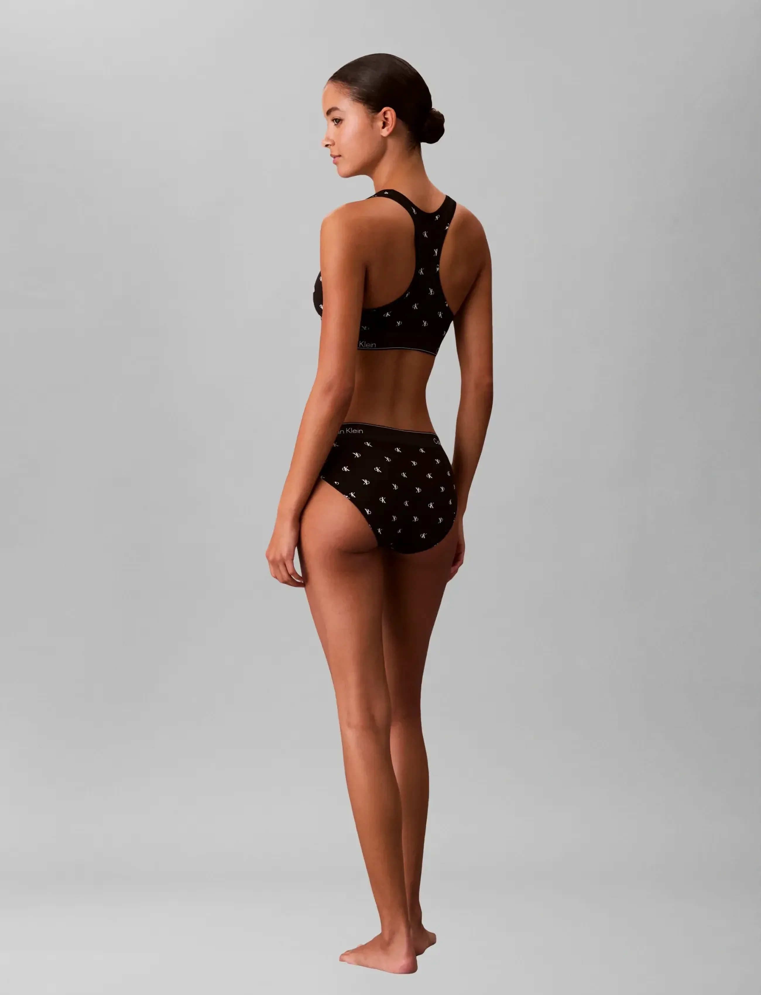 Calvin Klein - BIKINI - laveste priser - diamond logo+black - 2