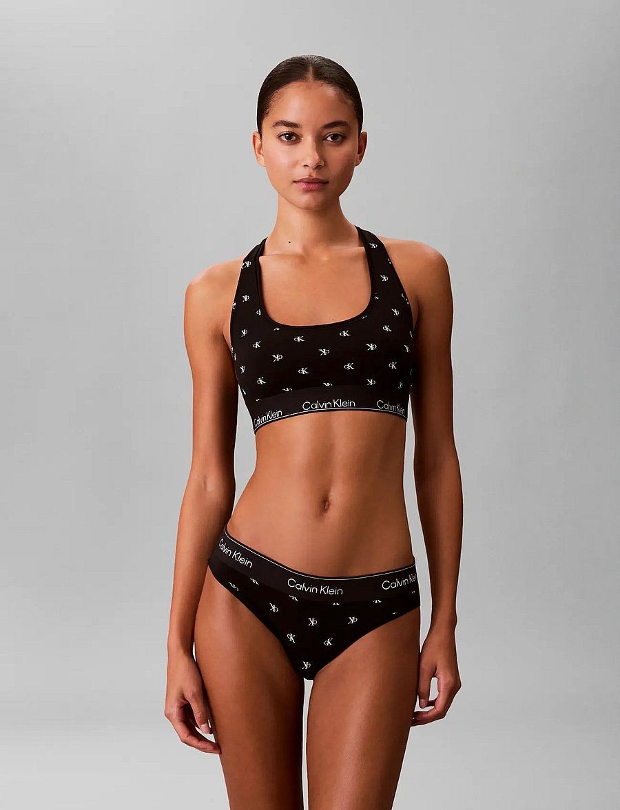 Calvin Klein - BIKINI - alltags-style - diamond logo+black - 3