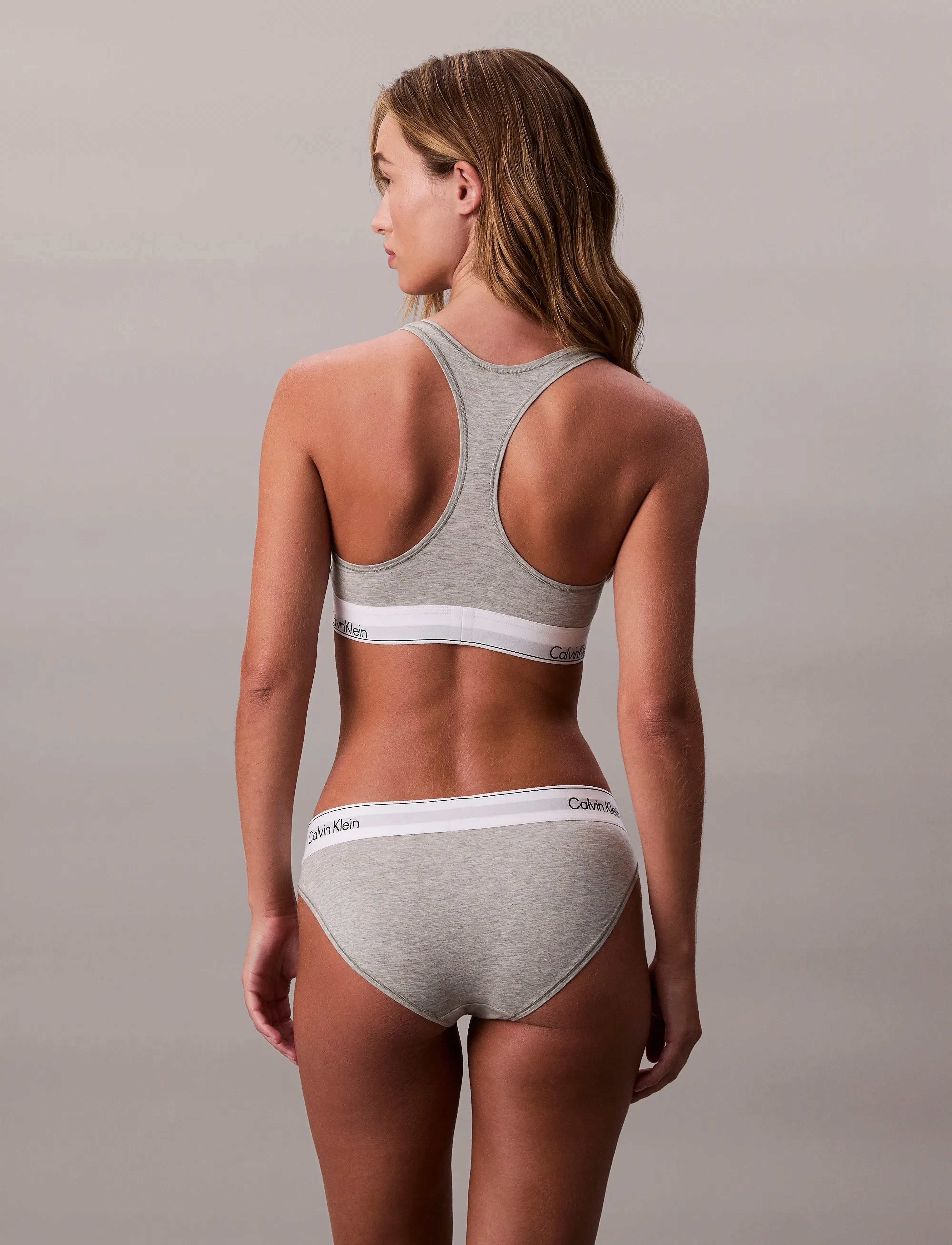 Calvin Klein - BIKINI - laveste priser - grey heather - 5
