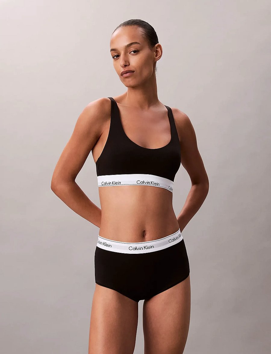 Calvin Klein - BOYSHORT - hipsters & hotpants - black - 0