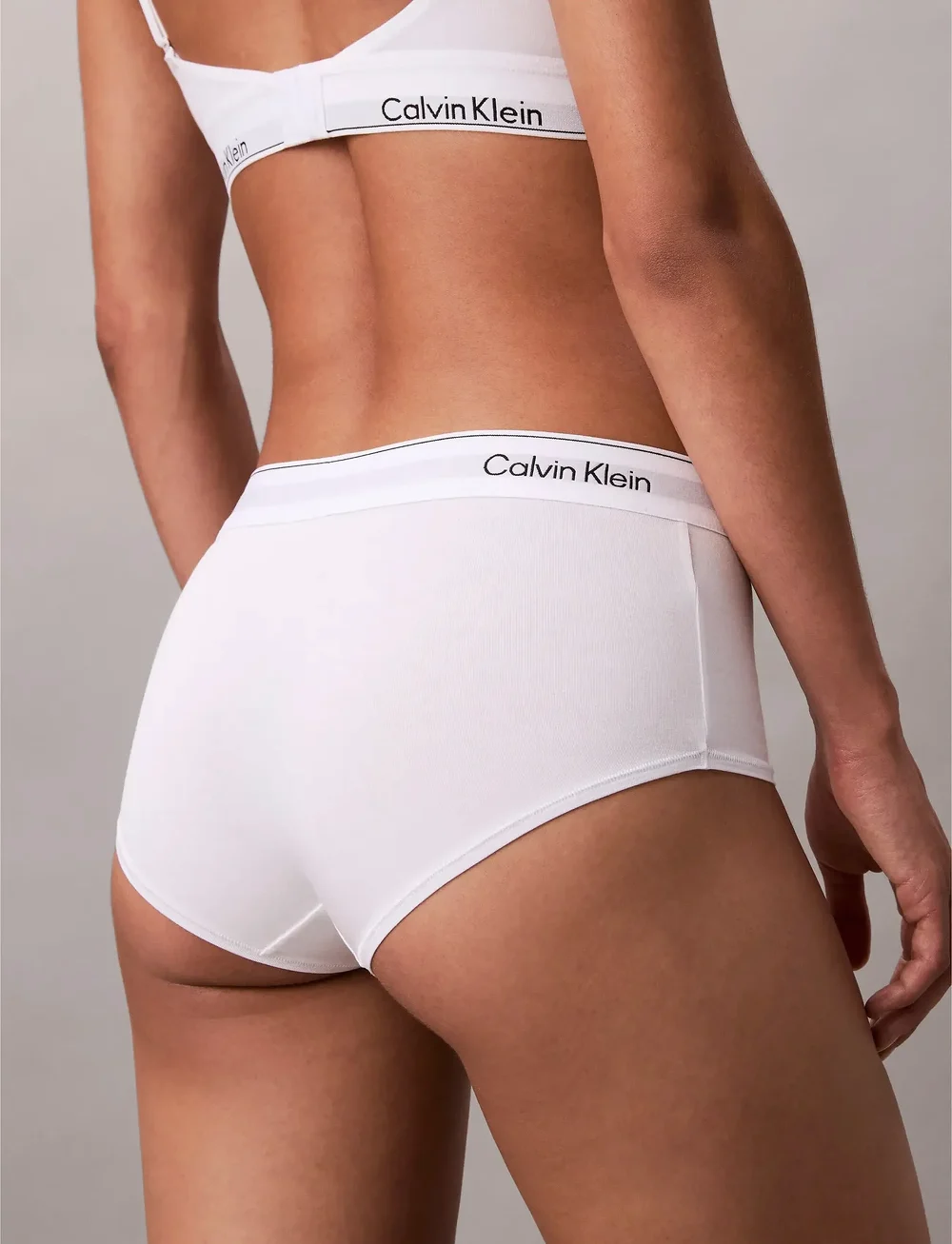 Calvin Klein - BOYSHORT - hipsters & hotpants - white - 0