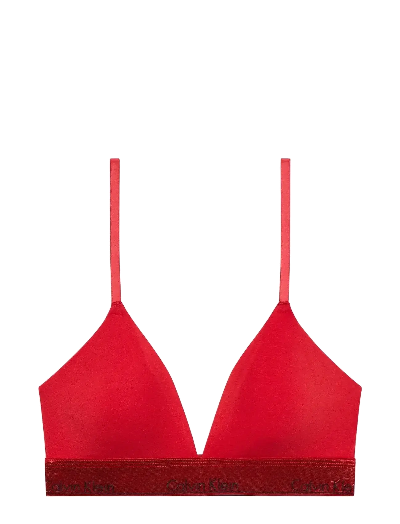 Calvin Klein LIGHTLY LINED TRIANGLE - Calvin Klein Underwear - ADRENALINE RUSH / red