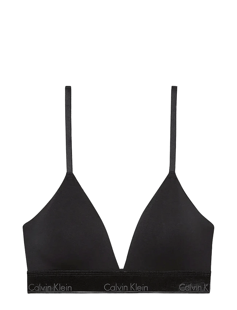 Calvin Klein - LIGHTLY LINED TRIANGLE - bralette - black - 0