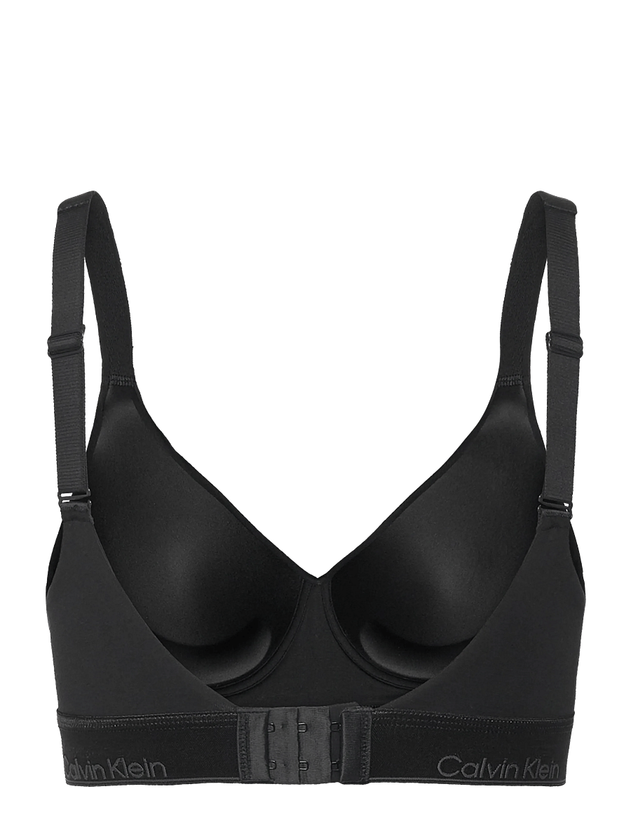 Calvin Klein - LIFT BRALETTE - minkštos liemenėlės - black - 3