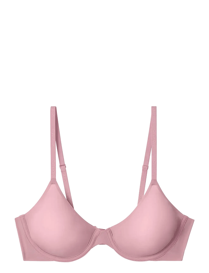 Calvin Klein - UNLINED DEMI - push up bhs - soft mauve - 1