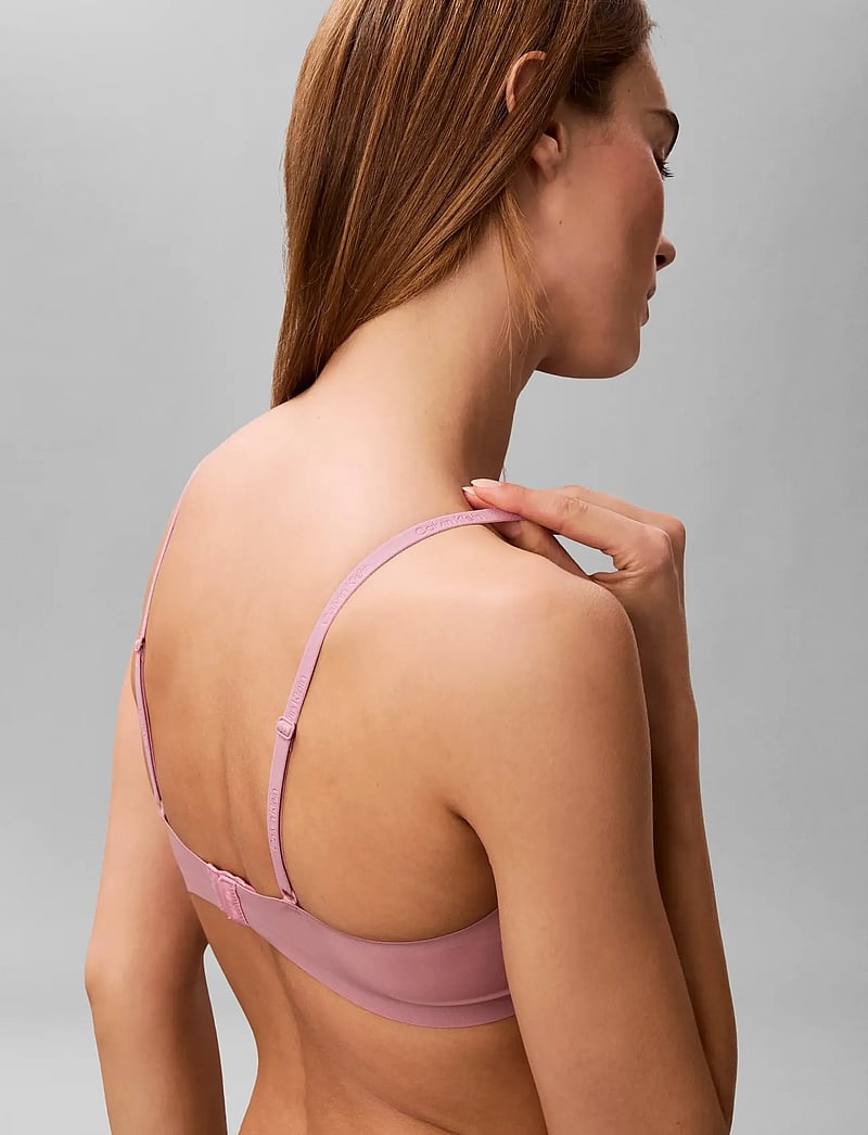Calvin Klein - UNLINED DEMI - push up bhs - soft mauve - 2