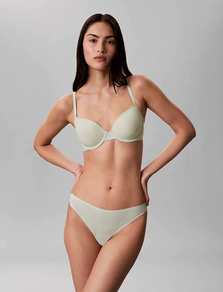Calvin Klein - THONG - tangas - seafoam wave - 3