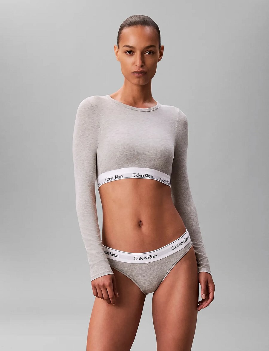 Calvin Klein - LIGHTLY LINED BRALETTE - grey heather - 3