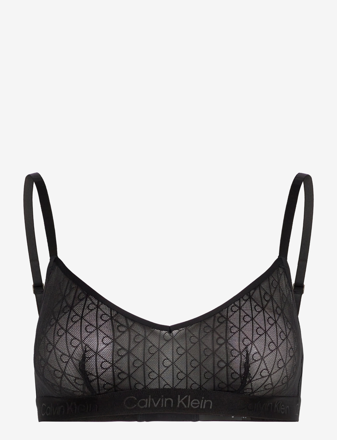 Calvin Klein - UNLINED BRALETTE - bralette - black - 0