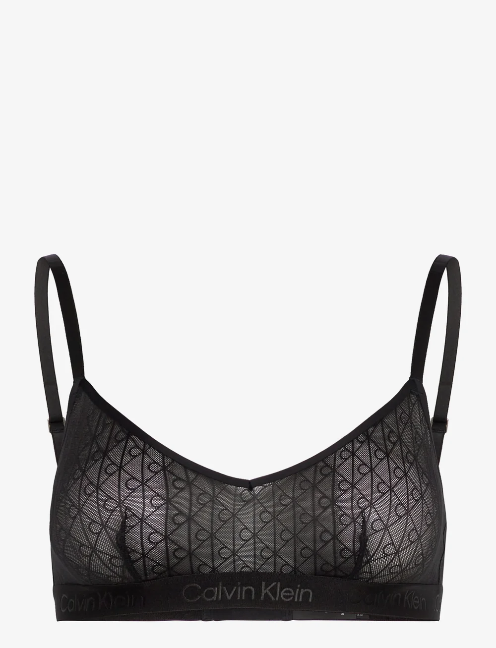 Calvin Klein - UNLINED BRALETTE - bralette - black - 0