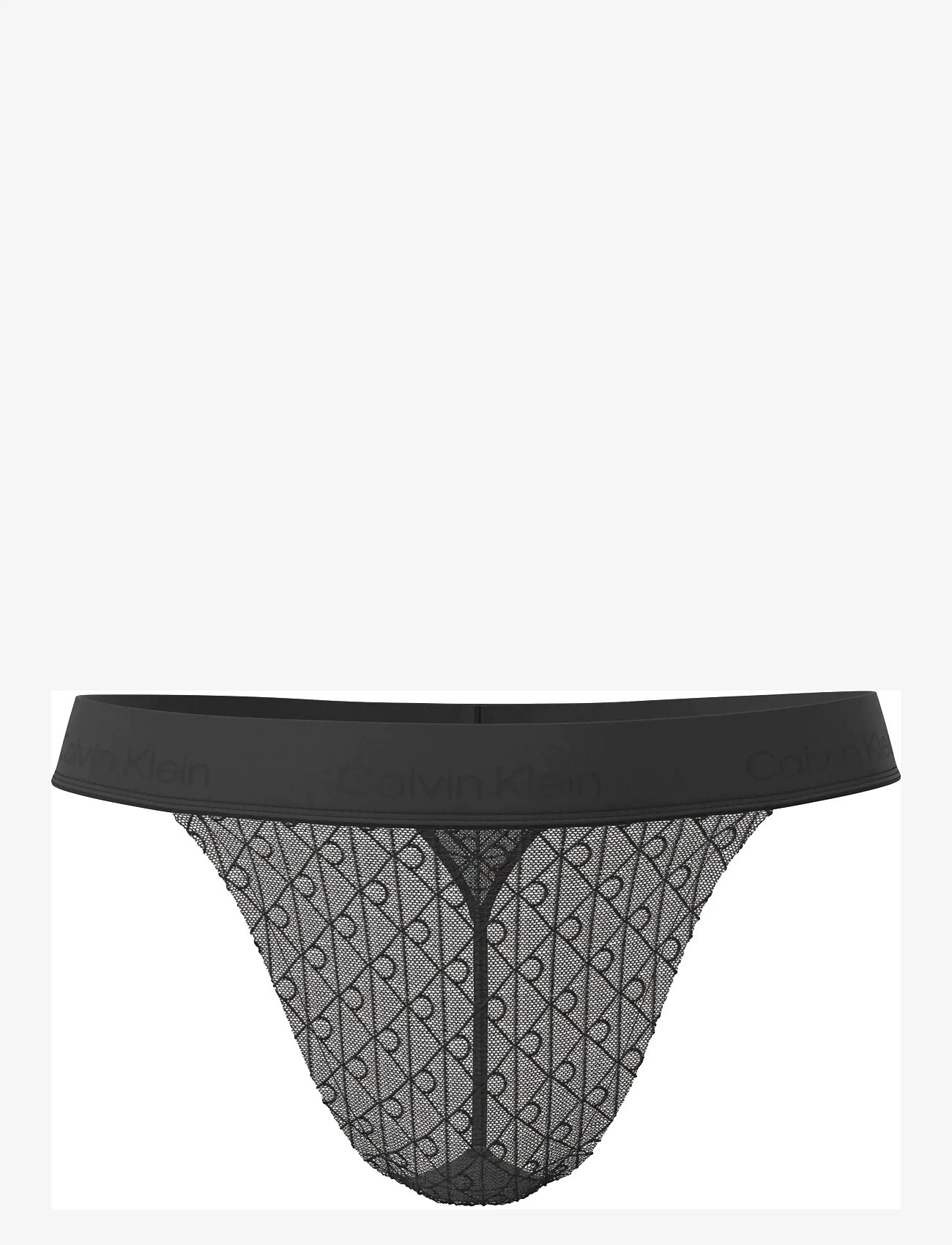 Calvin Klein - STRING THONG - laveste priser - black - 0