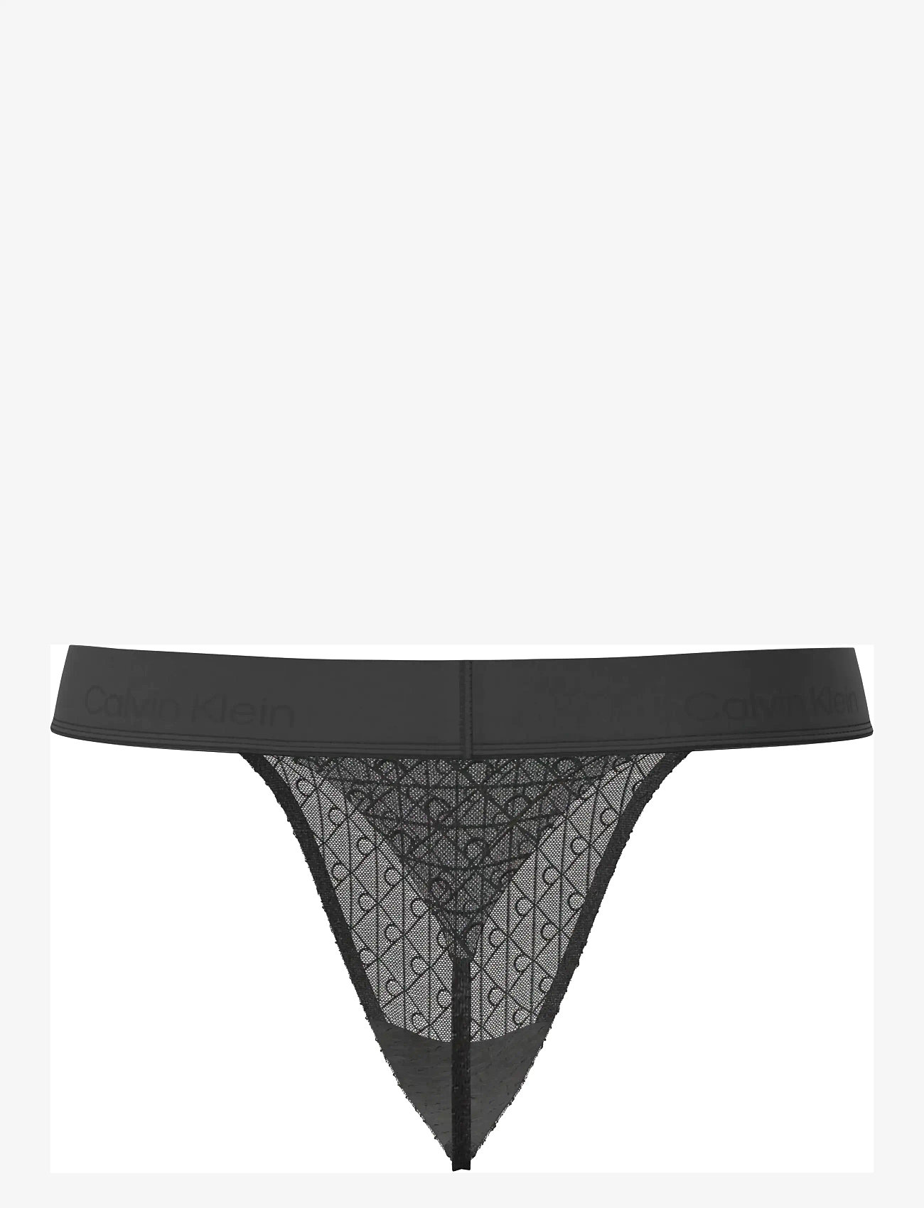 Calvin Klein - STRING THONG - laveste priser - black - 1