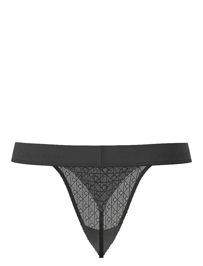Calvin Klein - STRING THONG - stringtrosor - black - 1