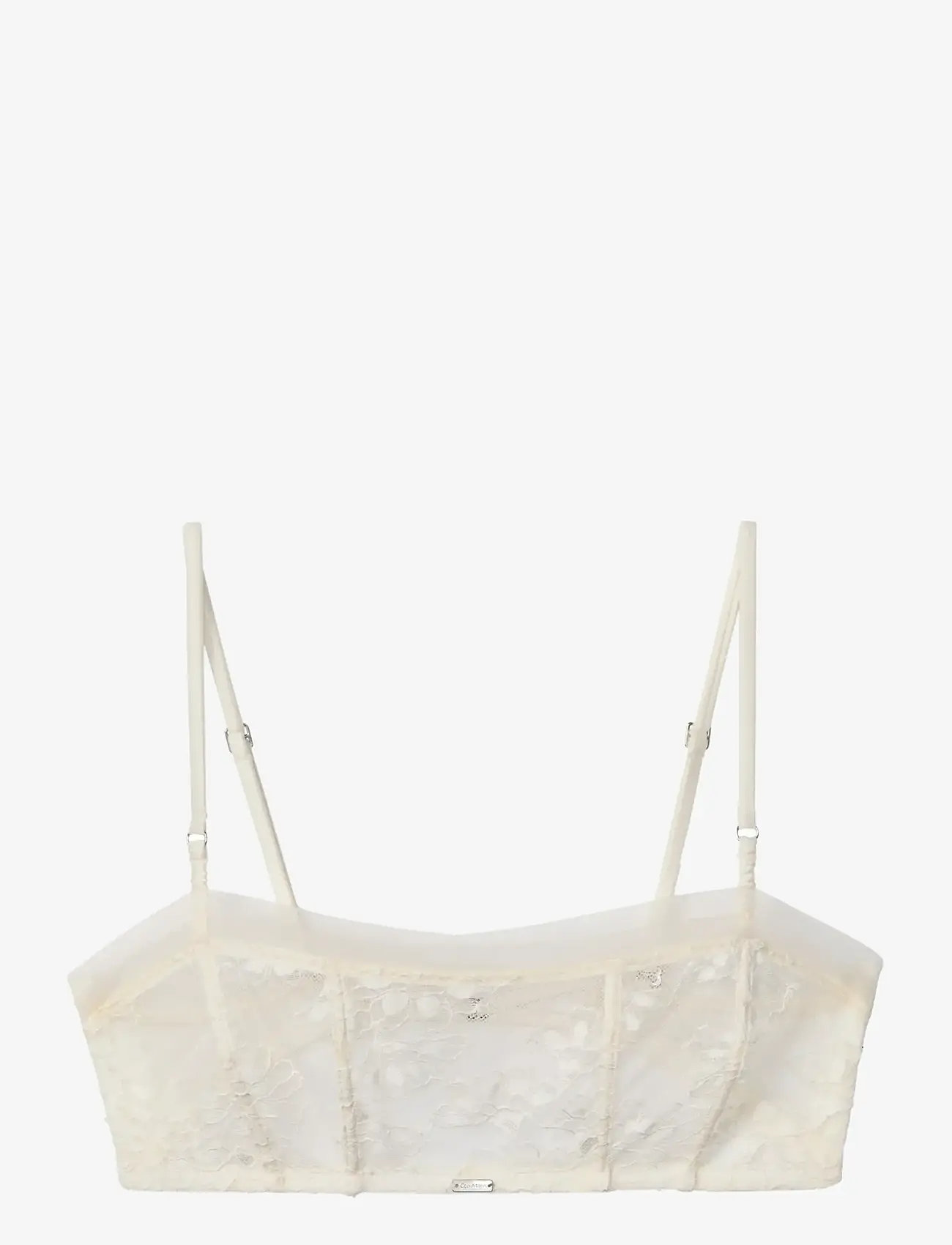 Calvin Klein - UNLINED BANDEAU - bralette - antique white - 1