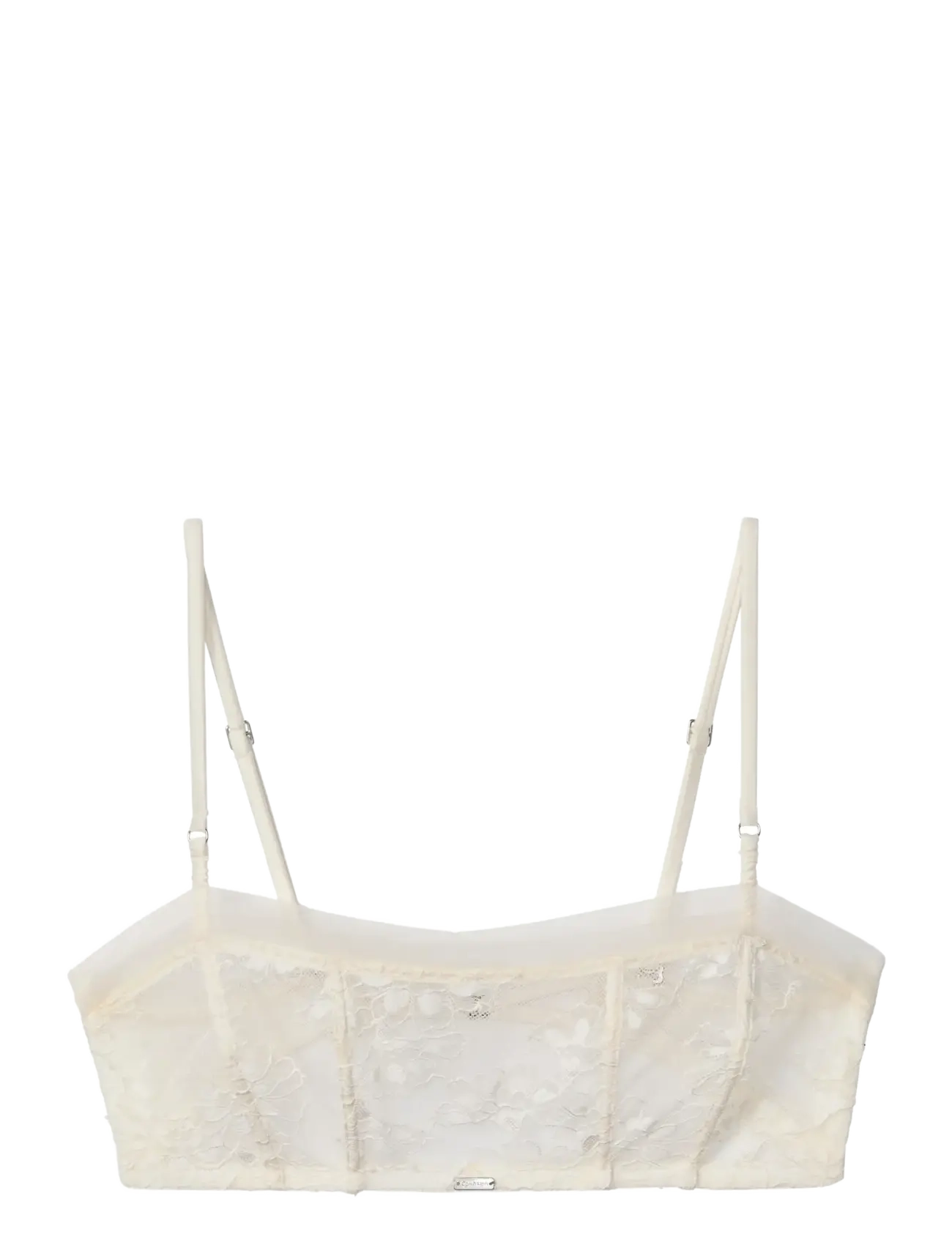 Calvin Klein - UNLINED BANDEAU - antique white - 1