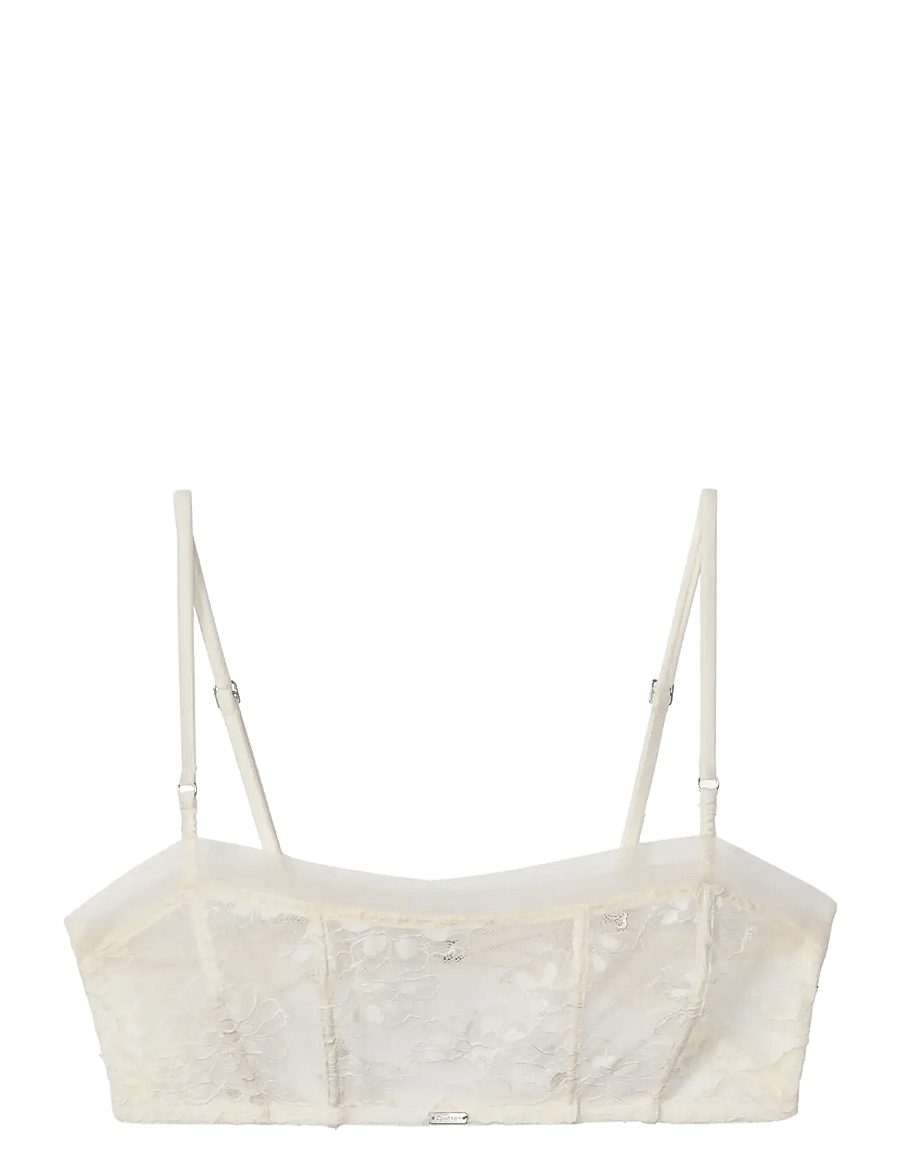 Calvin Klein - UNLINED BANDEAU - antique white - 1