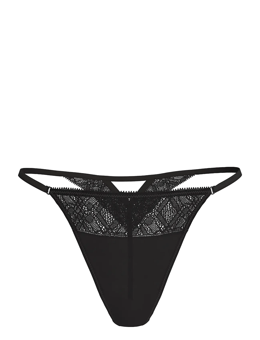 Calvin Klein - THONG - stringtrosor - black - 1